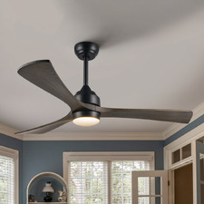 132cm DC Ceiling Fan with Tri-Colour LED Light