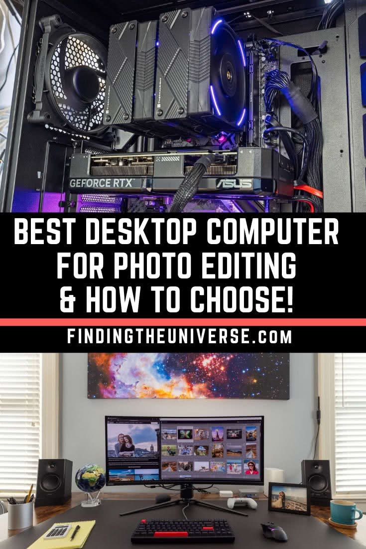 A guide to choosing the best desktop computer for photo editing. Includes what to look for and suggestions at a range of price points