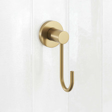 Clovelly Brushed Gold Robe Hook