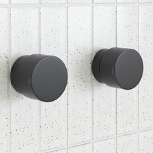 Clovelly Matte Black Round Wall Top Assembly