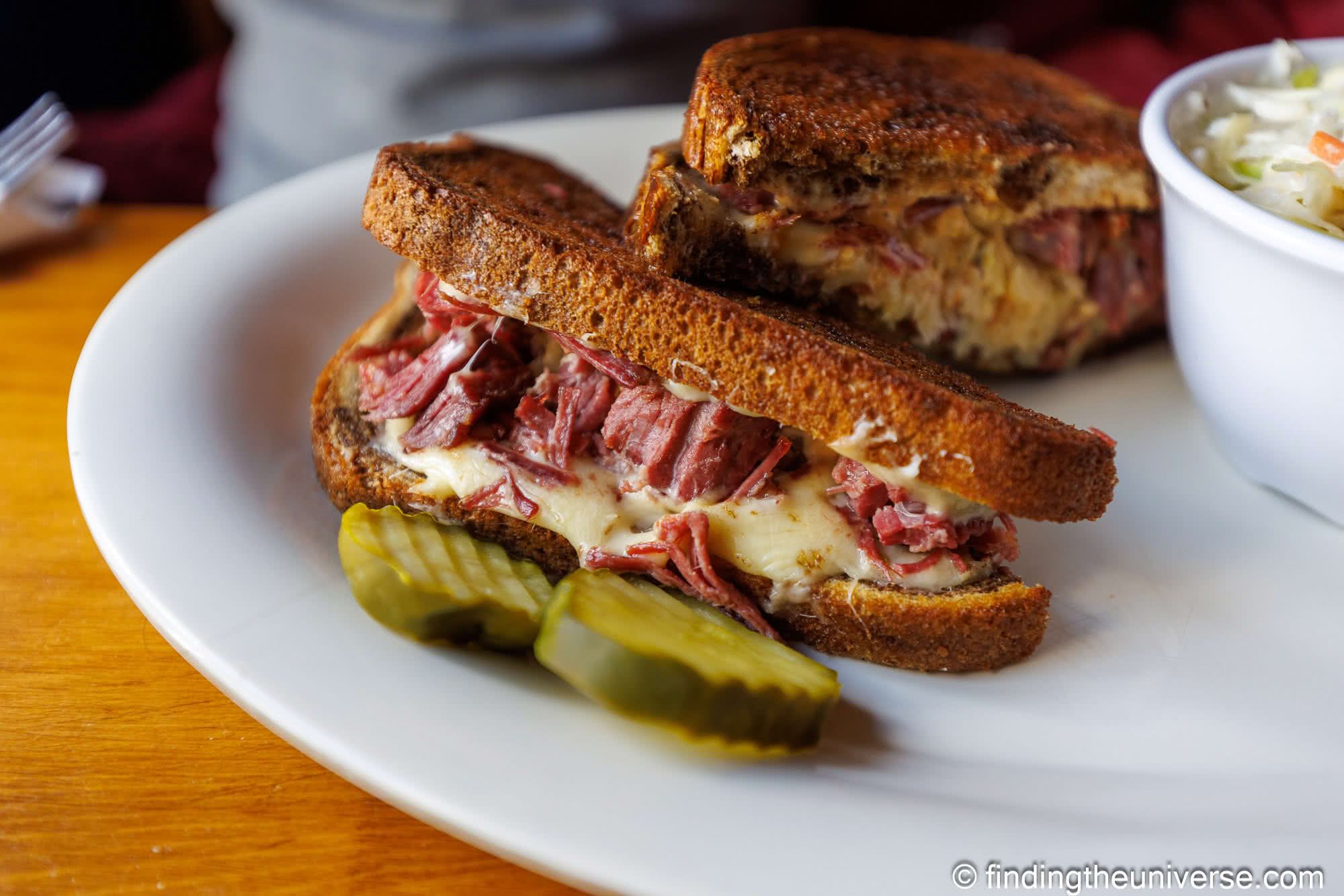 Crescent Moon Reuben Sandwich Omaha by Laurence Norah