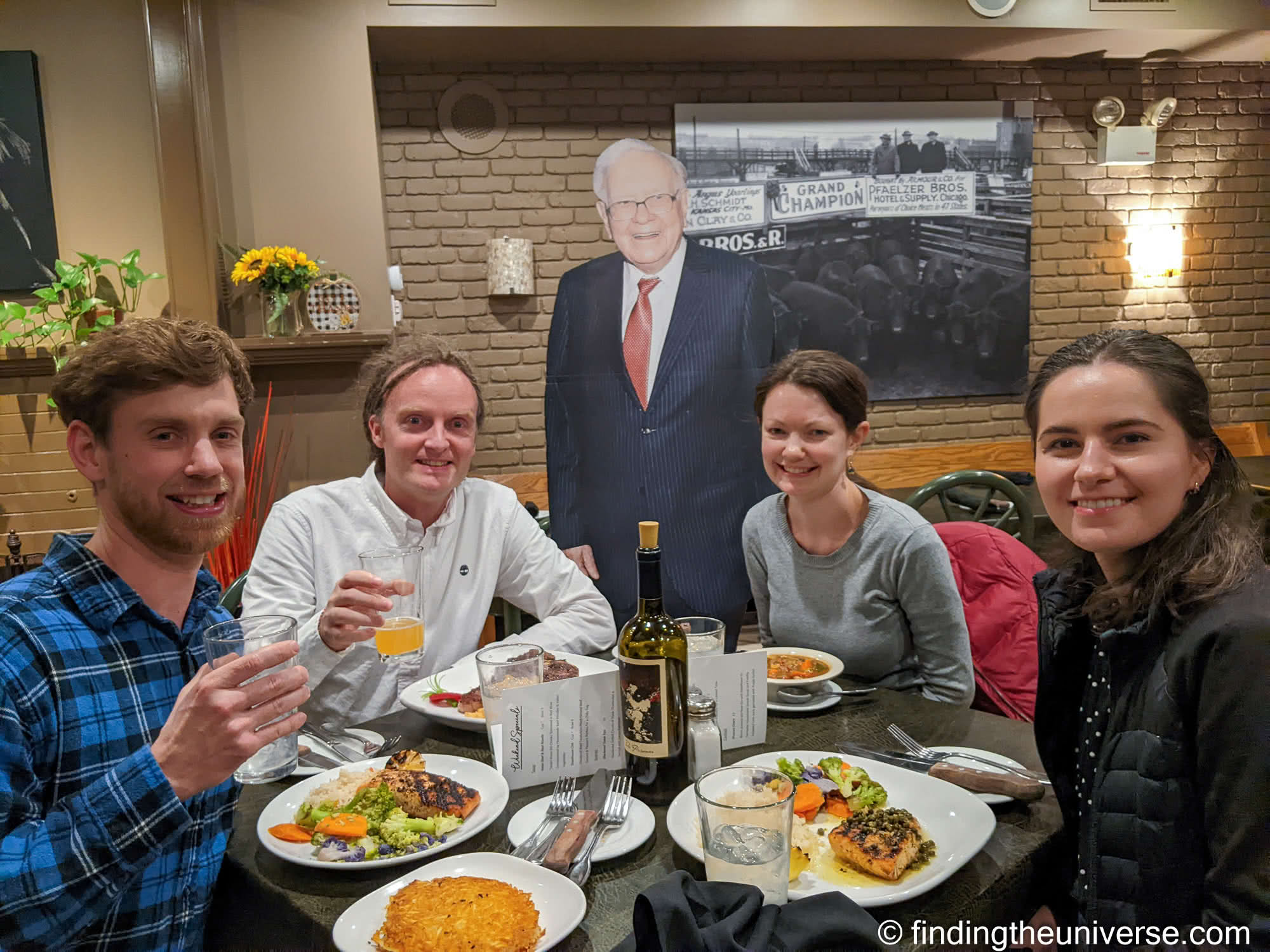 Gorat's Steakhouse Warren Buffet Omaha by Laurence Norah