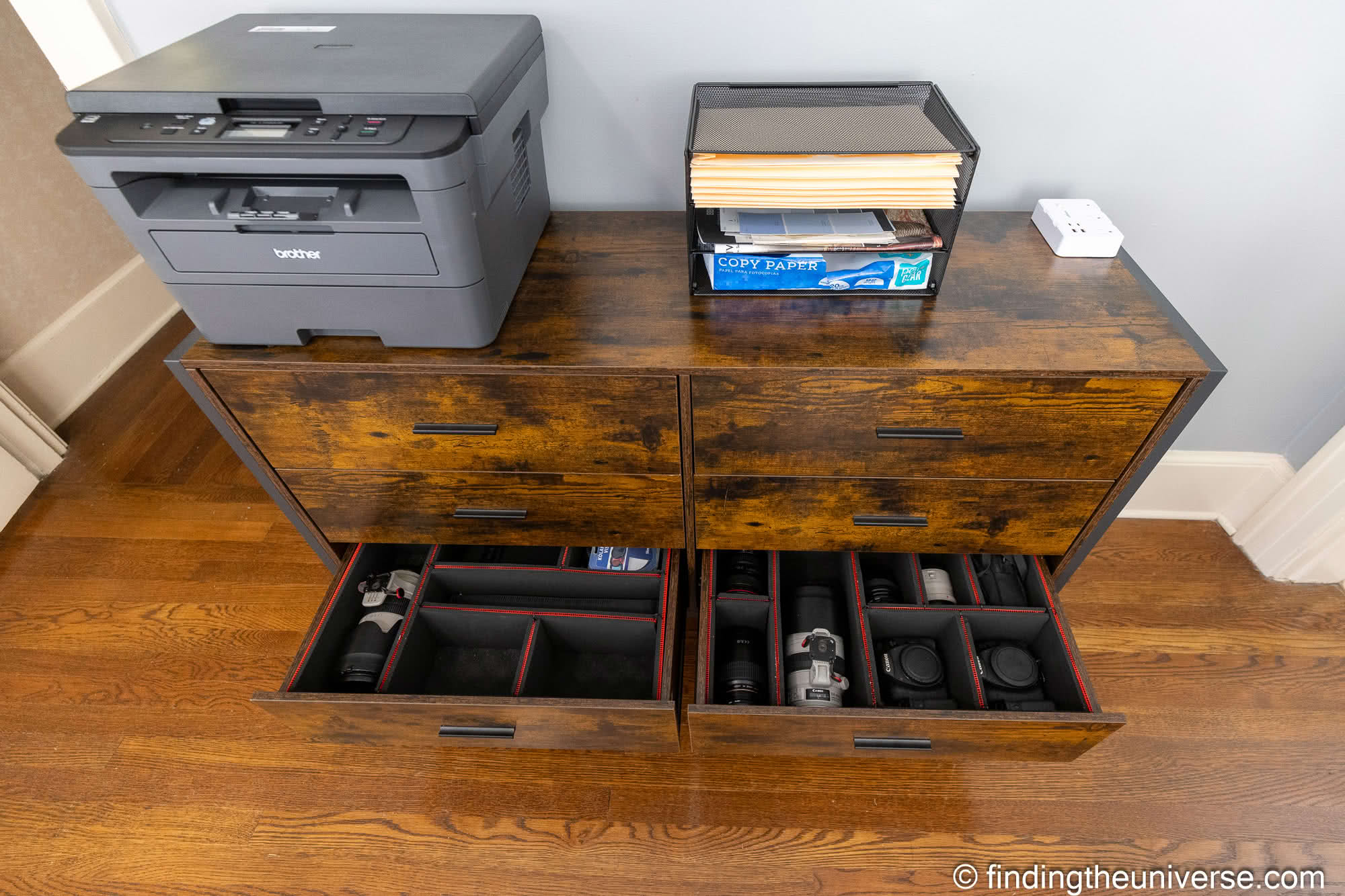 Home Photography Office by Laurence Norah