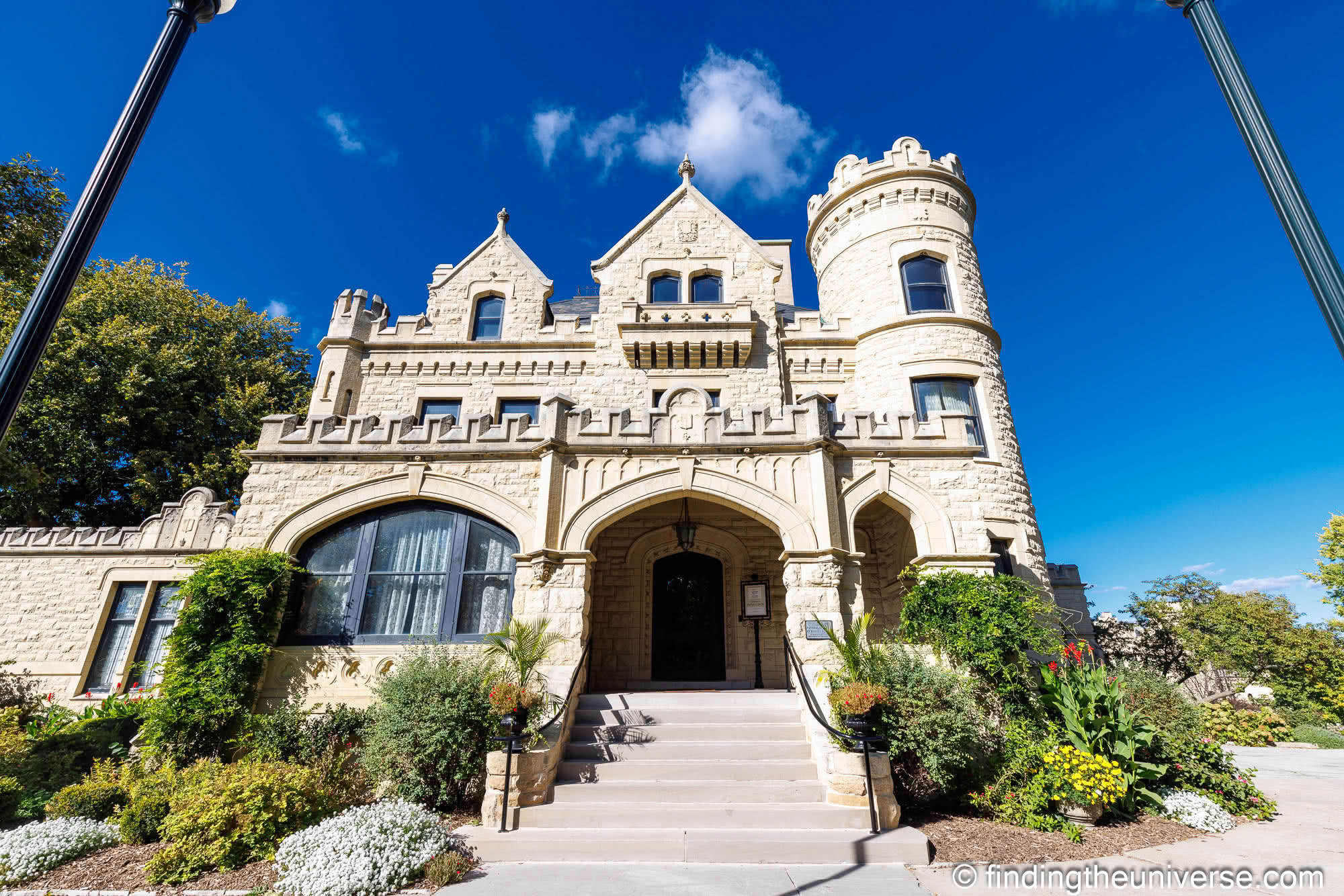 Joslyn Castle & Gardens Omaha by Laurence Norah