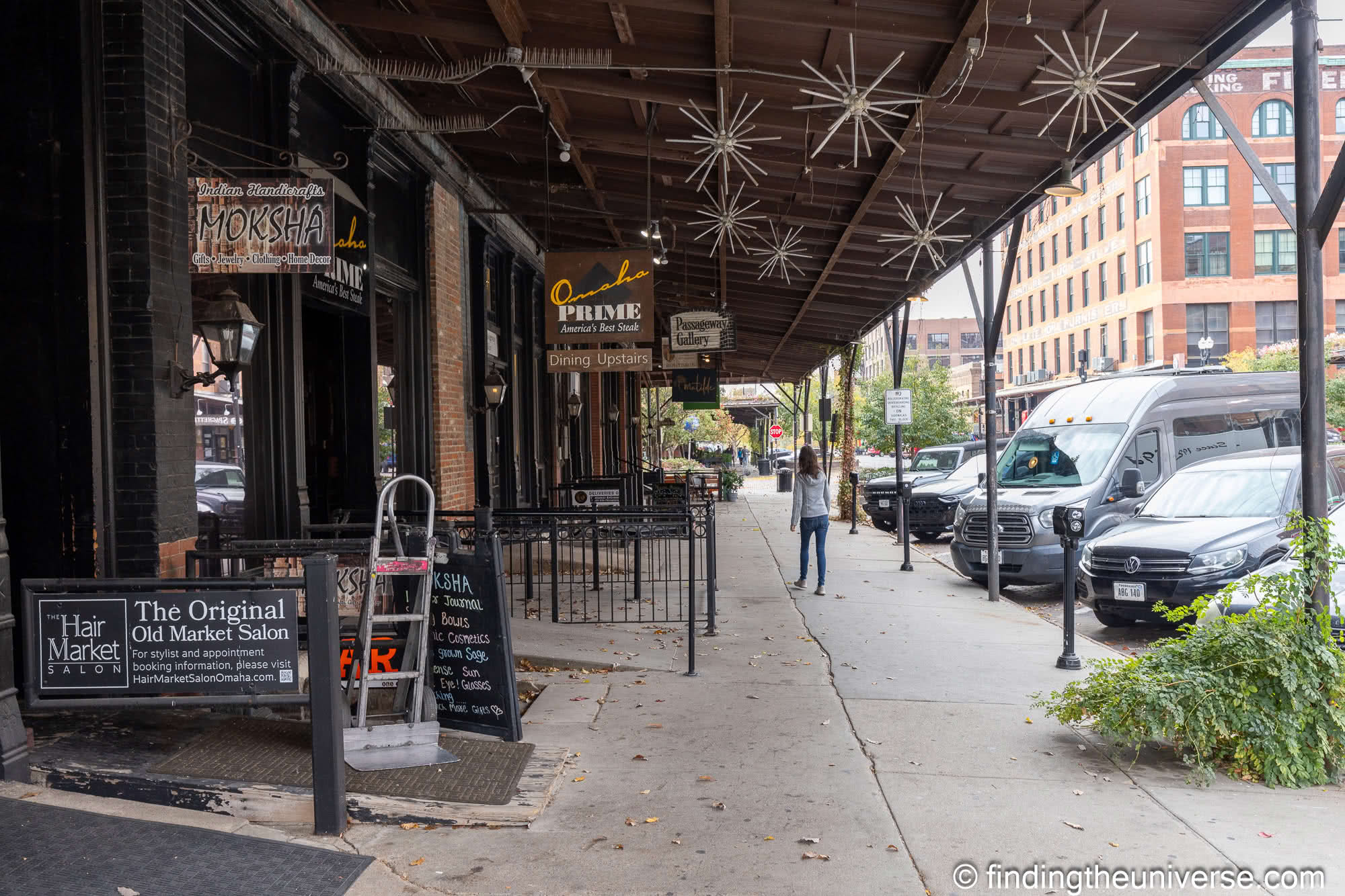 Old Market Omaha by Laurence Norah