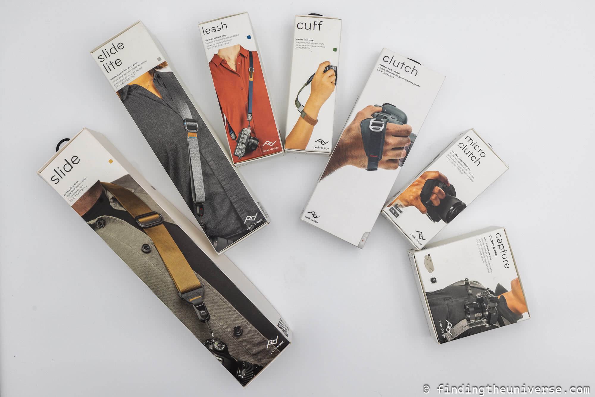 Peak Design product range by Laurence Norah