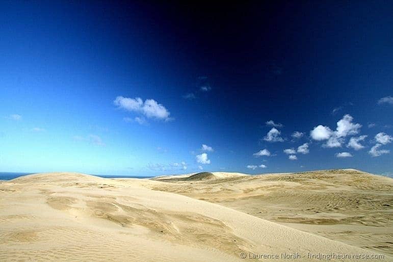 Sand dunes Te Paki Sand dunes Te Paki