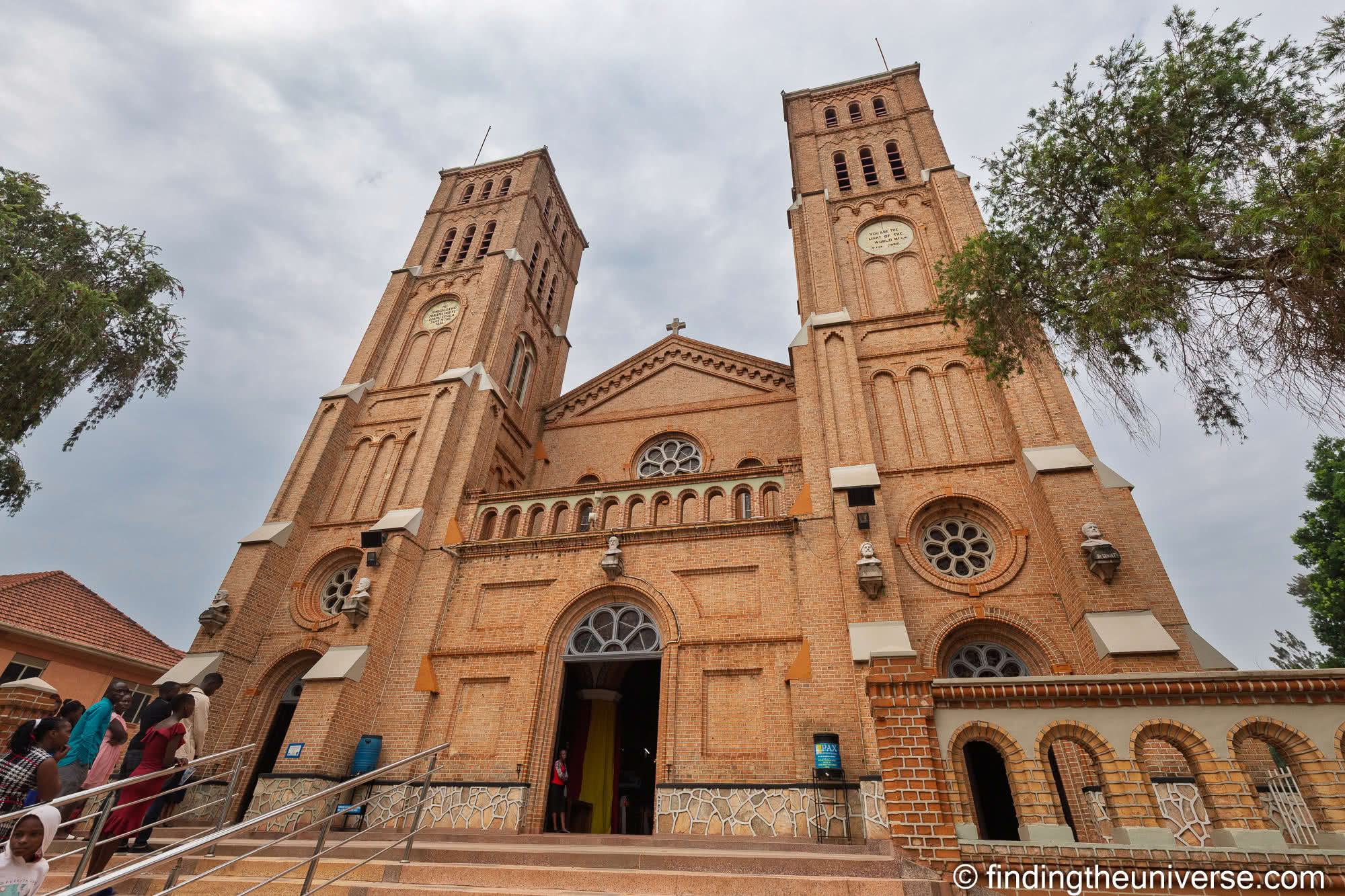 St Marys Cathedral Rubaga Kampala Uganda by Laurence Norah