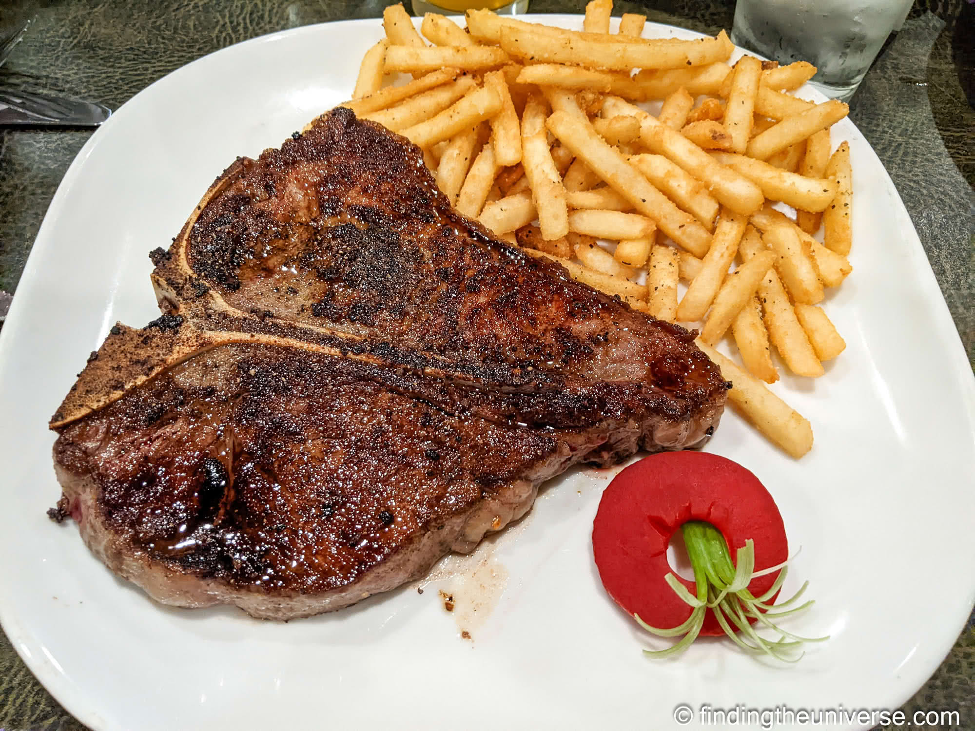 Steak in Omaha by Laurence Norah