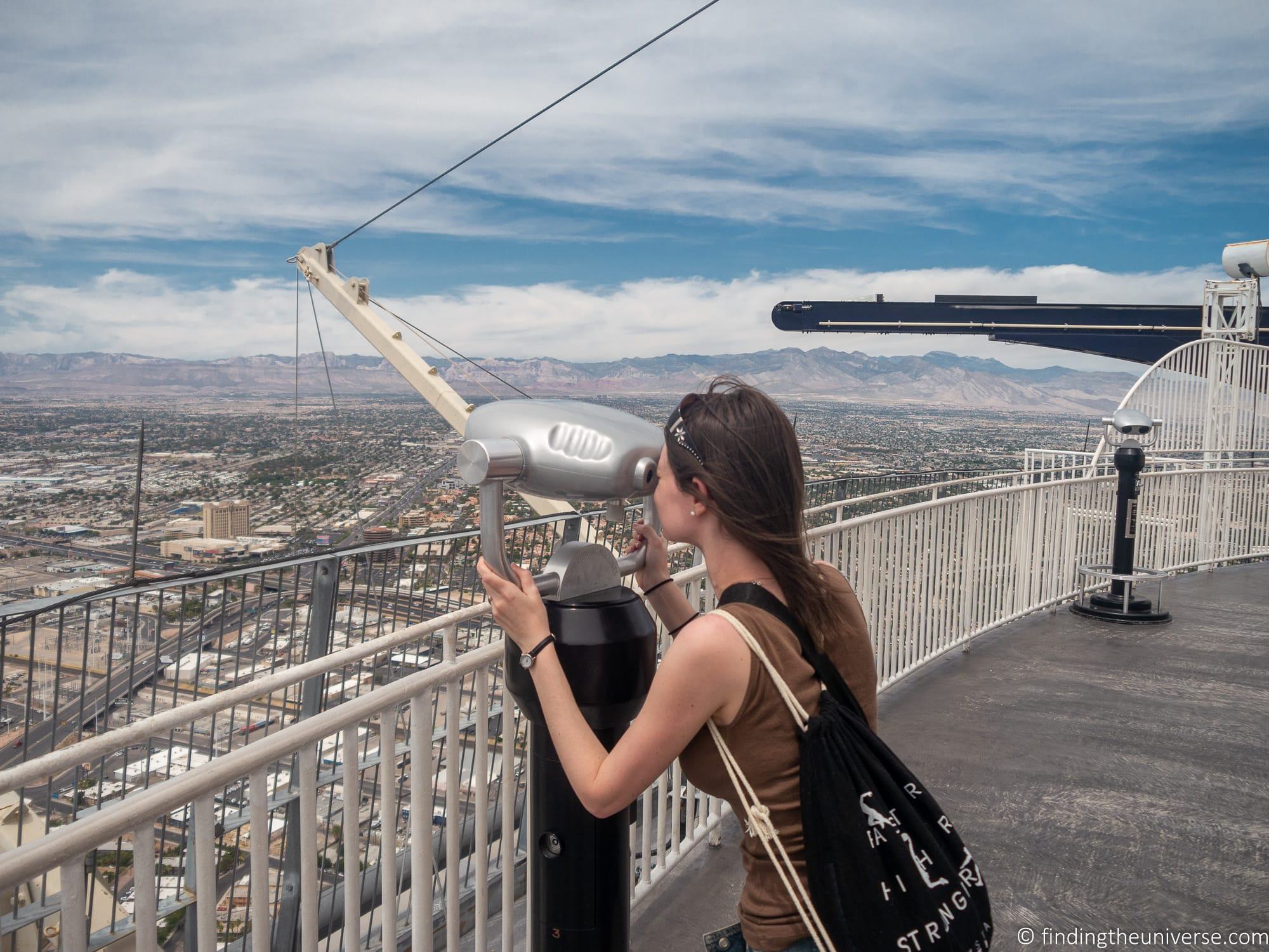 Strat observation deck Las Vegas