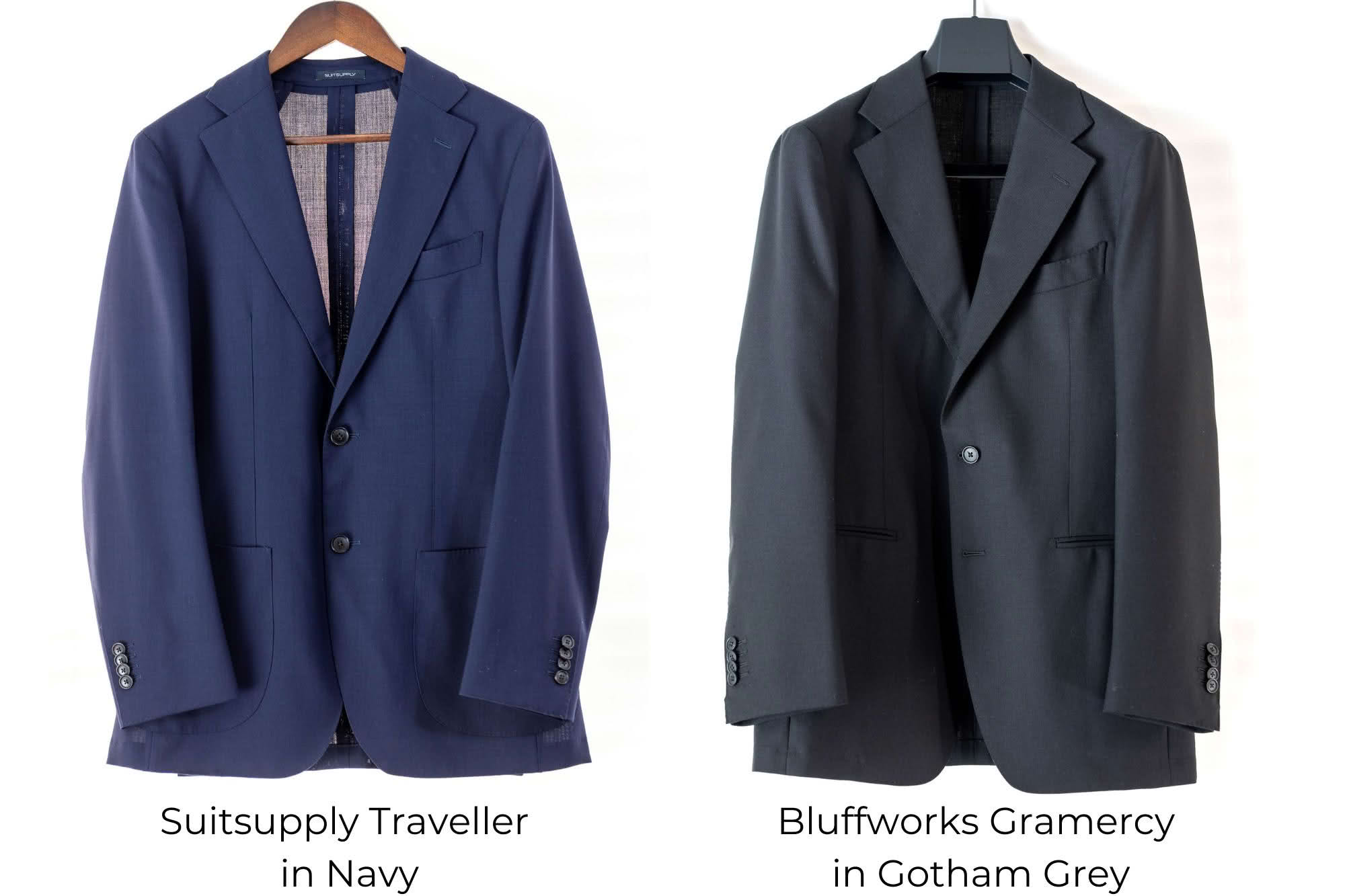 Suit color comparison