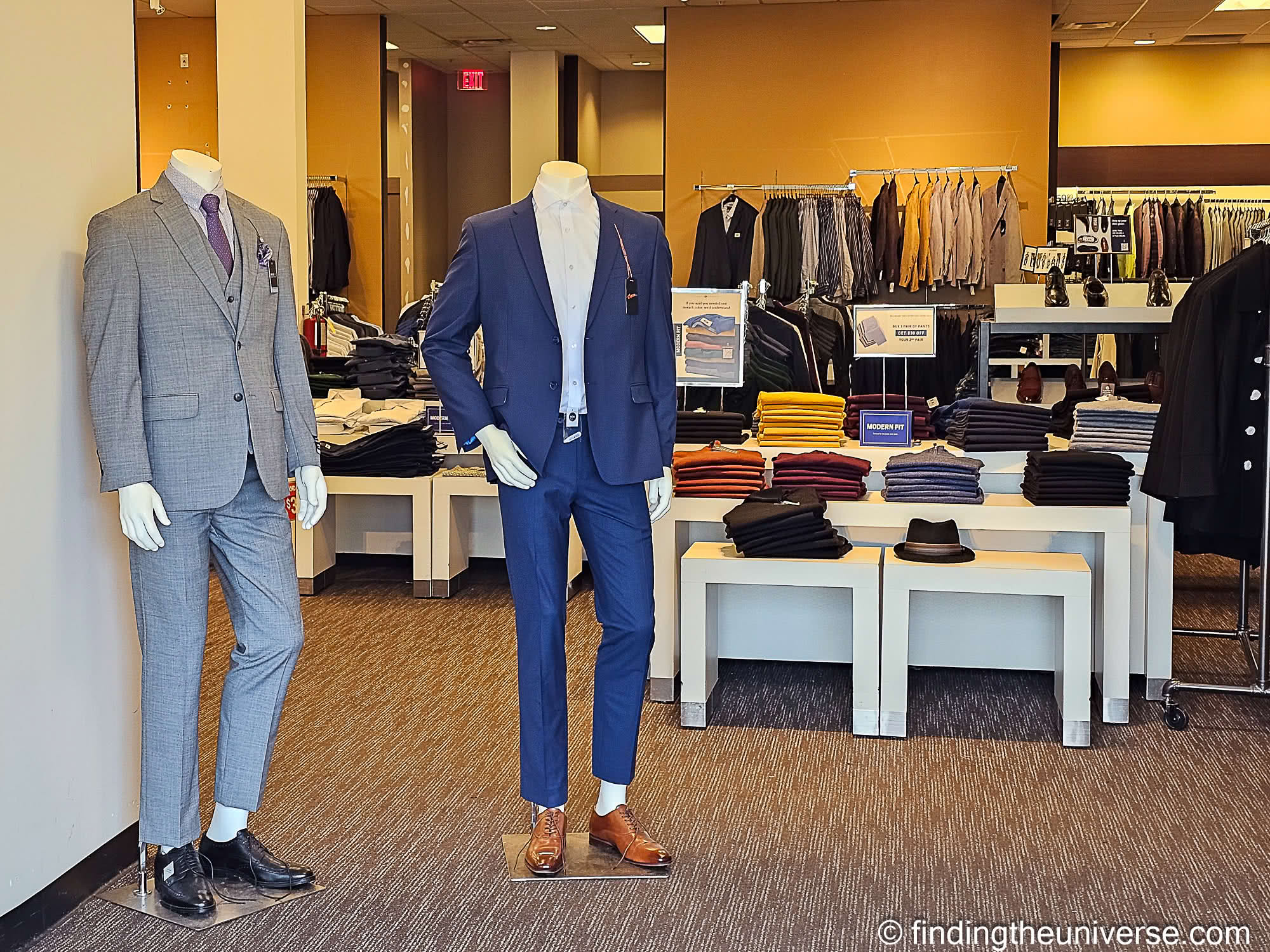 Suit store by Laurence Norah