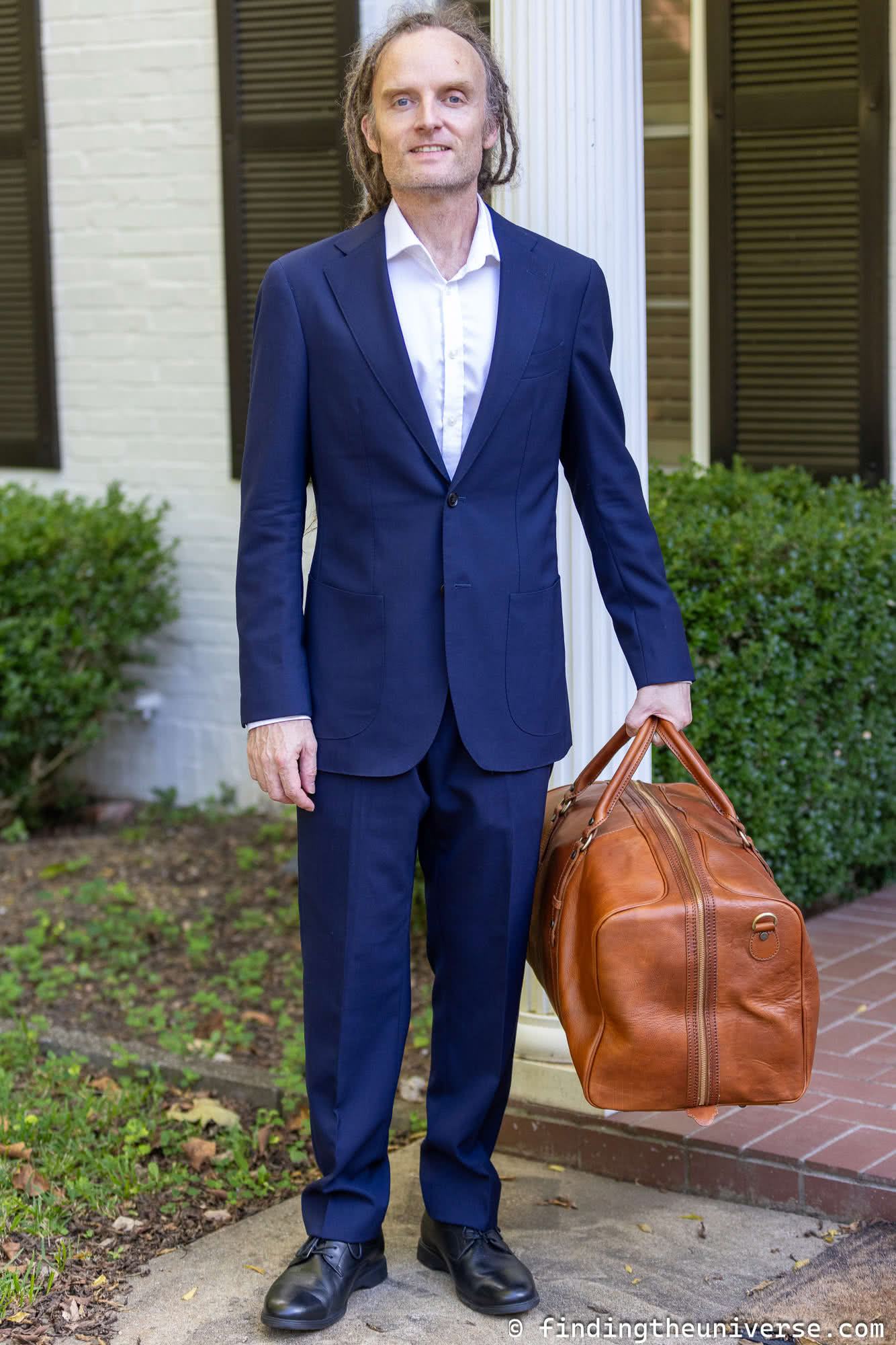 SuitSupply Traveller Suit in Navy by Laurence Norah-5