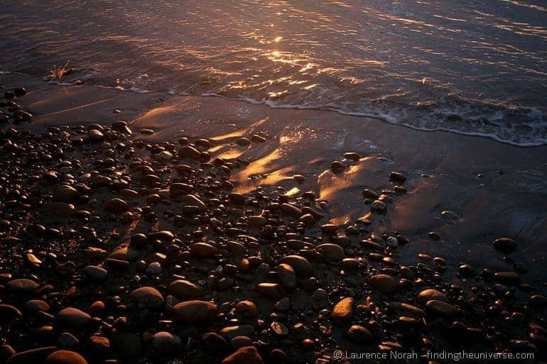 Sunrise beach pebbles Sunrise beach pebbles